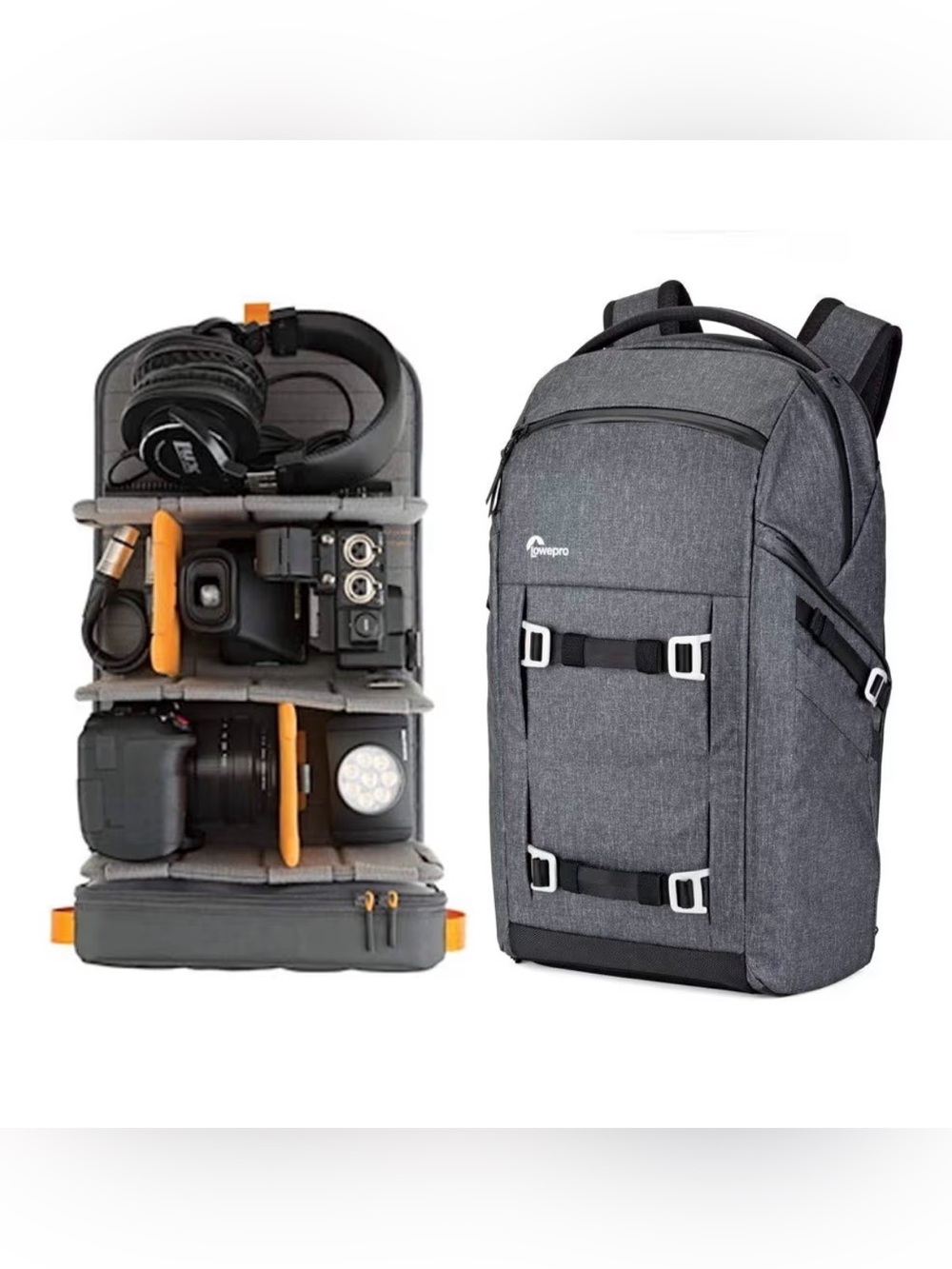 Lowepro Freeline Camera Backpack 350 AW, Heather Grey